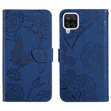 Load image into Gallery viewer, Skin Feel Butterfly Peony Embossed Leather Phone Case, For Samsung Galaxy A82, For Samsung Galaxy A91, For Samsung Galaxy F52 5G, For Samsung Galaxy F62 / M62, For Samsung Galaxy M10 / A10, For Samsung Galaxy M21, For Samsung Galaxy M31                ...