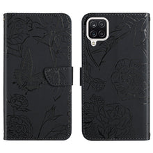 Load image into Gallery viewer, Skin Feel Butterfly Peony Embossed Leather Phone Case, For Samsung Galaxy A82, For Samsung Galaxy A91, For Samsung Galaxy F52 5G, For Samsung Galaxy F62 / M62, For Samsung Galaxy M10 / A10, For Samsung Galaxy M21, For Samsung Galaxy M31                ...