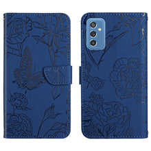Load image into Gallery viewer, Skin Feel Butterfly Peony Embossed Leather Phone Case, For Samsung Galaxy A82, For Samsung Galaxy A91, For Samsung Galaxy F52 5G, For Samsung Galaxy F62 / M62, For Samsung Galaxy M10 / A10, For Samsung Galaxy M21, For Samsung Galaxy M31                ...