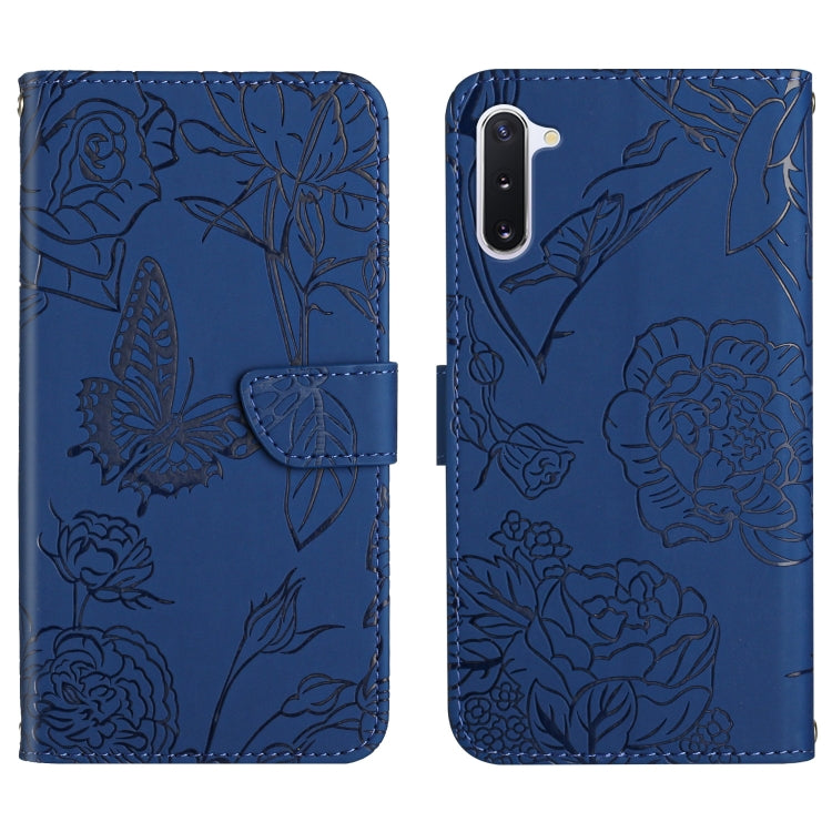 Skin Feel Butterfly Peony Embossed Leather Phone Case, For Samsung Galaxy Note10, For Samsung Galaxy Note10+, For Samsung Galaxy Note20, For Samsung Galaxy Note20 Ultra, For Samsung Galaxy S10, For Samsung Galaxy S10+, For Samsung Galaxy S10e          ...