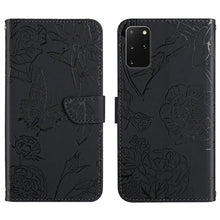 Load image into Gallery viewer, Skin Feel Butterfly Peony Embossed Leather Phone Case, For Samsung Galaxy S20+, For Samsung Galaxy S20 Ultra, For Samsung Galaxy S21 5G, For Samsung Galaxy S21 FE 5G, For Samsung Galaxy S21+ 5G, For Samsung Galaxy S21 Ultra 5G, For Samsung Galaxy S22 5...