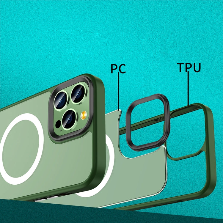 Skin Feel TPU + Frosted PC MagSafe Phone Case, For iPhone 13 Pro Max, For iPhone 13 Pro, For iPhone 13, For iPhone 12 Pro Max, For iPhone 12 Pro, For iPhone 12