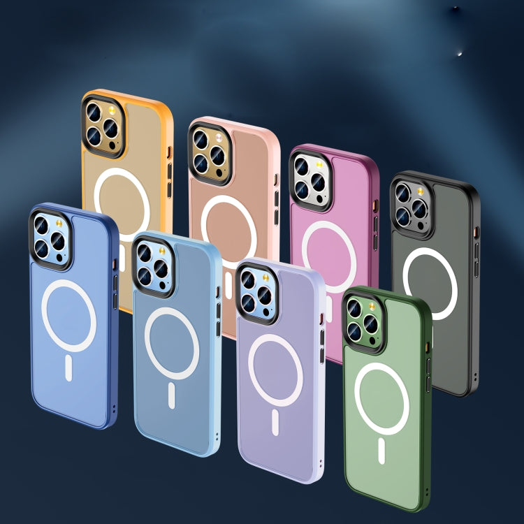 Skin Feel TPU + Frosted PC MagSafe Phone Case, For iPhone 13 Pro Max, For iPhone 13 Pro, For iPhone 13, For iPhone 12 Pro Max, For iPhone 12 Pro, For iPhone 12