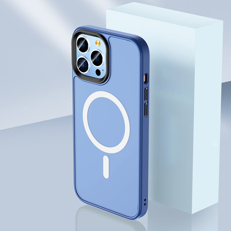Skin Feel TPU + Frosted PC MagSafe Phone Case, For iPhone 13 Pro Max, For iPhone 13 Pro, For iPhone 13, For iPhone 12 Pro Max, For iPhone 12 Pro, For iPhone 12