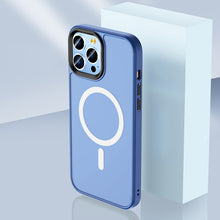 Load image into Gallery viewer, Skin Feel TPU + Frosted PC MagSafe Phone Case, For iPhone 13 Pro Max, For iPhone 13 Pro, For iPhone 13, For iPhone 12 Pro Max, For iPhone 12 Pro, For iPhone 12