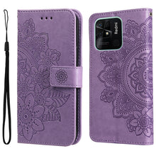 Load image into Gallery viewer, 7-petal Flowers Embossed Flip Leather Phone Case, For Xiaomi Redmi 10C 4G / Redmi 10 (India), For Xiaomi Poco X4 Pro 5G, For Honor 50 SE / Huawei nova 9 SE, For OPPO Find X5 Lite / Reno7 5G, For OPPO Find X5, For OPPO Find X5 Pro                       ...