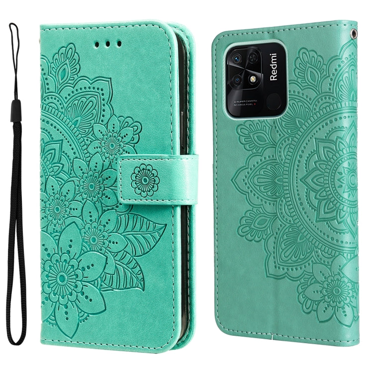 7-petal Flowers Embossed Flip Leather Phone Case, For Xiaomi Redmi 10C 4G / Redmi 10 (India), For Xiaomi Poco X4 Pro 5G, For Honor 50 SE / Huawei nova 9 SE, For OPPO Find X5 Lite / Reno7 5G, For OPPO Find X5, For OPPO Find X5 Pro                       ...