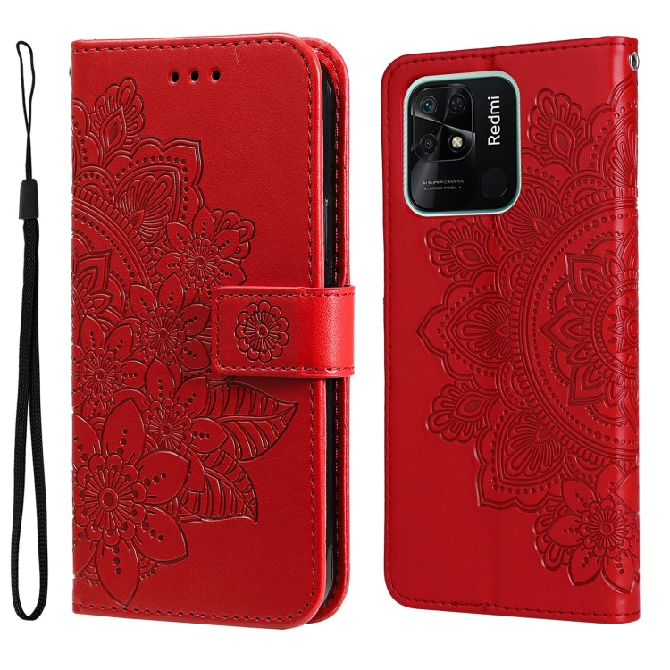 7-petal Flowers Embossed Flip Leather Phone Case, For Xiaomi Redmi 10C 4G / Redmi 10 (India), For Xiaomi Poco X4 Pro 5G, For Honor 50 SE / Huawei nova 9 SE, For OPPO Find X5 Lite / Reno7 5G, For OPPO Find X5, For OPPO Find X5 Pro                       ...