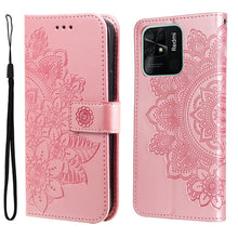Load image into Gallery viewer, 7-petal Flowers Embossed Flip Leather Phone Case, For Xiaomi Redmi 10C 4G / Redmi 10 (India), For Xiaomi Poco X4 Pro 5G, For Honor 50 SE / Huawei nova 9 SE, For OPPO Find X5 Lite / Reno7 5G, For OPPO Find X5, For OPPO Find X5 Pro                       ...