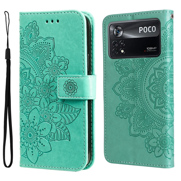 7-petal Flowers Embossed Flip Leather Phone Case, For Xiaomi Redmi 10C 4G / Redmi 10 (India), For Xiaomi Poco X4 Pro 5G, For Honor 50 SE / Huawei nova 9 SE, For OPPO Find X5 Lite / Reno7 5G, For OPPO Find X5, For OPPO Find X5 Pro                       ...