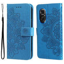 Load image into Gallery viewer, 7-petal Flowers Embossed Flip Leather Phone Case, For Xiaomi Redmi 10C 4G / Redmi 10 (India), For Xiaomi Poco X4 Pro 5G, For Honor 50 SE / Huawei nova 9 SE, For OPPO Find X5 Lite / Reno7 5G, For OPPO Find X5, For OPPO Find X5 Pro                       ...