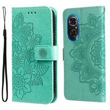 Load image into Gallery viewer, 7-petal Flowers Embossed Flip Leather Phone Case, For Xiaomi Redmi 10C 4G / Redmi 10 (India), For Xiaomi Poco X4 Pro 5G, For Honor 50 SE / Huawei nova 9 SE, For OPPO Find X5 Lite / Reno7 5G, For OPPO Find X5, For OPPO Find X5 Pro                       ...