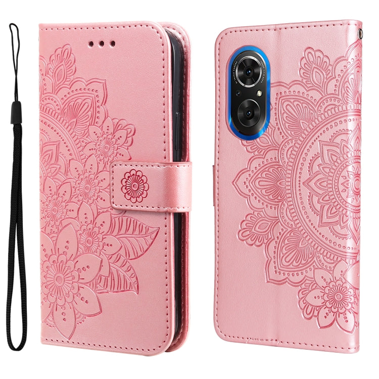 7-petal Flowers Embossed Flip Leather Phone Case, For Xiaomi Redmi 10C 4G / Redmi 10 (India), For Xiaomi Poco X4 Pro 5G, For Honor 50 SE / Huawei nova 9 SE, For OPPO Find X5 Lite / Reno7 5G, For OPPO Find X5, For OPPO Find X5 Pro                       ...
