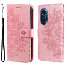 Load image into Gallery viewer, 7-petal Flowers Embossed Flip Leather Phone Case, For Xiaomi Redmi 10C 4G / Redmi 10 (India), For Xiaomi Poco X4 Pro 5G, For Honor 50 SE / Huawei nova 9 SE, For OPPO Find X5 Lite / Reno7 5G, For OPPO Find X5, For OPPO Find X5 Pro                       ...