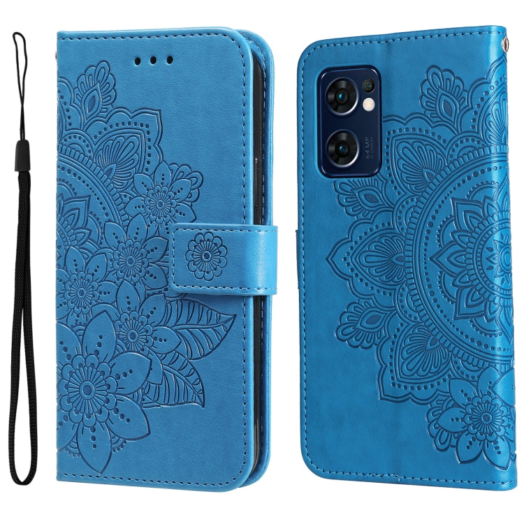 7-petal Flowers Embossed Flip Leather Phone Case, For Xiaomi Redmi 10C 4G / Redmi 10 (India), For Xiaomi Poco X4 Pro 5G, For Honor 50 SE / Huawei nova 9 SE, For OPPO Find X5 Lite / Reno7 5G, For OPPO Find X5, For OPPO Find X5 Pro                       ...