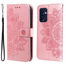 Load image into Gallery viewer, 7-petal Flowers Embossed Flip Leather Phone Case, For Xiaomi Redmi 10C 4G / Redmi 10 (India), For Xiaomi Poco X4 Pro 5G, For Honor 50 SE / Huawei nova 9 SE, For OPPO Find X5 Lite / Reno7 5G, For OPPO Find X5, For OPPO Find X5 Pro                       ...