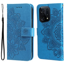 Load image into Gallery viewer, 7-petal Flowers Embossed Flip Leather Phone Case, For Xiaomi Redmi 10C 4G / Redmi 10 (India), For Xiaomi Poco X4 Pro 5G, For Honor 50 SE / Huawei nova 9 SE, For OPPO Find X5 Lite / Reno7 5G, For OPPO Find X5, For OPPO Find X5 Pro                       ...
