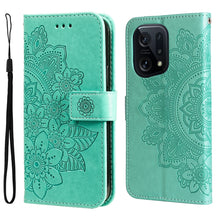 Load image into Gallery viewer, 7-petal Flowers Embossed Flip Leather Phone Case, For Xiaomi Redmi 10C 4G / Redmi 10 (India), For Xiaomi Poco X4 Pro 5G, For Honor 50 SE / Huawei nova 9 SE, For OPPO Find X5 Lite / Reno7 5G, For OPPO Find X5, For OPPO Find X5 Pro                       ...