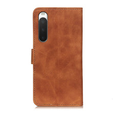 Load image into Gallery viewer, KHAZNEH Retro Texture Horizontal Flip Leather Phone Case, For Sony Xperia 10 IV, For Sony Xperia I  IV, For Xiaomi Redmi Note 11E, For vivo Y75 5G / Y55 5G