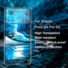 Load image into Gallery viewer, IMAK UX-5 Series Transparent TPU Phone Case, For Xiaomi Poco X4 Pro 5G Global