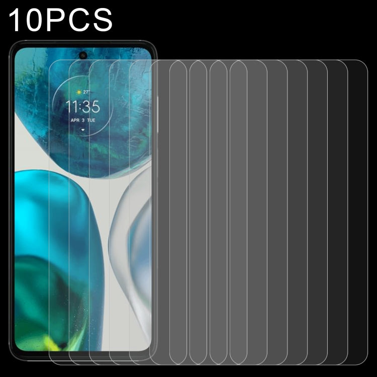 10 PCS 0.26mm 9H 2.5D Tempered Glass Film, For Motorola Moto G52 / Moto G82 / Moto G71s(10 PCS), For Kyocera Android One S9(10 PCS), For Kyocera Digno Sanga Edition(10 PCS), For Infinix Hot 12i(10 PCS), For Infinix Note 11i(10 PCS)