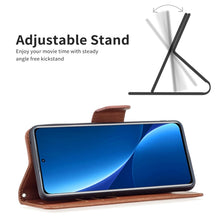 Load image into Gallery viewer, Lambskin Texture Pure Color Leather Phone Case, For Xiaomi 12 Pro