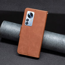 Load image into Gallery viewer, Lambskin Texture Pure Color Leather Phone Case, For Xiaomi 12 Pro