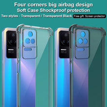 Load image into Gallery viewer, imak TPU Phone Case with Screen Protector, For Xiaomi Redmi K40S 5G, For Xiaomi Redmi K50 / K50 Pro 5G, For Xiaomi Redmi K50 Gaming 5G, For ZTE nubia Red Magic 7, For Xiaomi Redmi Note 11 4G / Note 11S Global                                            ...