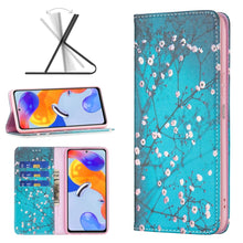 Load image into Gallery viewer, Colored Drawing Invisible Magnetic Leather Phone Case, For Xiaomi Redmi Note 11 Pro International