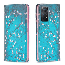 Load image into Gallery viewer, Colored Drawing Invisible Magnetic Leather Phone Case, For Xiaomi Redmi Note 11 Pro International