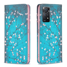 Colored Drawing Invisible Magnetic Leather Phone Case, For Xiaomi Redmi Note 11 Pro International