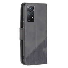 Load image into Gallery viewer, Matching Color Crocodile Texture Leather Case, For Xiaomi Redmi Note 11 Pro International