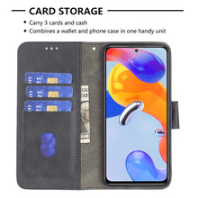 Load image into Gallery viewer, Matching Color Crocodile Texture Leather Case, For Xiaomi Redmi Note 11 Pro International