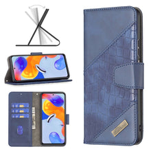 Load image into Gallery viewer, Matching Color Crocodile Texture Leather Case, For Xiaomi Redmi Note 11 Pro International