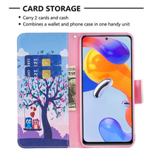 Load image into Gallery viewer, Colored Drawing Leather Phone Case, For Xiaomi Redmi Note 11 Pro International