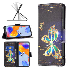 Load image into Gallery viewer, Colored Drawing Leather Phone Case, For Xiaomi Redmi Note 11 Pro International