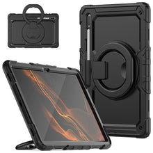 Load image into Gallery viewer, Shoulder Strap Silicone + PC Tablet Case, For Samsung Galaxy Tab S8 Ultra