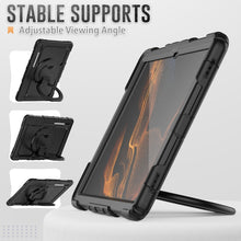 Load image into Gallery viewer, Shoulder Strap Silicone + PC Tablet Case, For Samsung Galaxy Tab S8 Ultra
