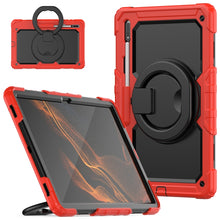 Load image into Gallery viewer, Shoulder Strap Silicone + PC Tablet Case, For Samsung Galaxy Tab S8 Ultra