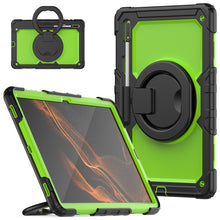 Load image into Gallery viewer, Shoulder Strap Silicone + PC Tablet Case, For Samsung Galaxy Tab S8 Ultra