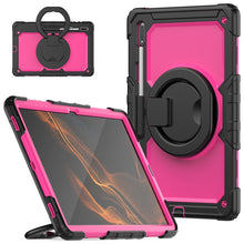 Load image into Gallery viewer, Shoulder Strap Silicone + PC Tablet Case, For Samsung Galaxy Tab S8 Ultra