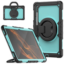 Load image into Gallery viewer, Shoulder Strap Silicone + PC Tablet Case, For Samsung Galaxy Tab S8 Ultra