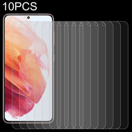 10 PCS 0.26mm 9H 2.5D Tempered Glass Film, For Samsung Galaxy S21 5G(10pcs), For Samsung Galaxy S21+ 5G(10pcs), For Samsung Galaxy S22 5G(10pcs), For Samsung Galaxy S22+ 5G(10pcs)