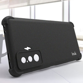 IMAK All-inclusive Shockproof Airbag TPU Case with Screen Protector, For Xiaomi Redmi K50 Gaming 5G, For ZTE nubia Red Magic 7, For Samsung Galaxy S21 FE 5G
