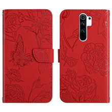 Load image into Gallery viewer, Skin Feel Butterfly Peony Embossed Leather Phone Case, For Xiaomi Redmi 8 / 8A, For Xiaomi Redmi 9, For Xiaomi Redmi 9A, For Xiaomi Redmi 9C, For Xiaomi Redmi 10 4G, For Xiaomi Redmi 10 5G / Note 11E, For Xiaomi Redmi 10C, For Xiaomi Redmi K30 Pro     ...