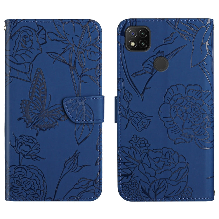 Skin Feel Butterfly Peony Embossed Leather Phone Case, For Xiaomi Redmi 8 / 8A, For Xiaomi Redmi 9, For Xiaomi Redmi 9A, For Xiaomi Redmi 9C, For Xiaomi Redmi 10 4G, For Xiaomi Redmi 10 5G / Note 11E, For Xiaomi Redmi 10C, For Xiaomi Redmi K30 Pro     ...