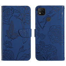Load image into Gallery viewer, Skin Feel Butterfly Peony Embossed Leather Phone Case, For Xiaomi Redmi 8 / 8A, For Xiaomi Redmi 9, For Xiaomi Redmi 9A, For Xiaomi Redmi 9C, For Xiaomi Redmi 10 4G, For Xiaomi Redmi 10 5G / Note 11E, For Xiaomi Redmi 10C, For Xiaomi Redmi K30 Pro     ...