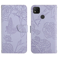 Load image into Gallery viewer, Skin Feel Butterfly Peony Embossed Leather Phone Case, For Xiaomi Redmi 8 / 8A, For Xiaomi Redmi 9, For Xiaomi Redmi 9A, For Xiaomi Redmi 9C, For Xiaomi Redmi 10 4G, For Xiaomi Redmi 10 5G / Note 11E, For Xiaomi Redmi 10C, For Xiaomi Redmi K30 Pro     ...