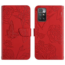 Load image into Gallery viewer, Skin Feel Butterfly Peony Embossed Leather Phone Case, For Xiaomi Redmi 8 / 8A, For Xiaomi Redmi 9, For Xiaomi Redmi 9A, For Xiaomi Redmi 9C, For Xiaomi Redmi 10 4G, For Xiaomi Redmi 10 5G / Note 11E, For Xiaomi Redmi 10C, For Xiaomi Redmi K30 Pro     ...