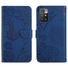 Load image into Gallery viewer, Skin Feel Butterfly Peony Embossed Leather Phone Case, For Xiaomi Redmi 8 / 8A, For Xiaomi Redmi 9, For Xiaomi Redmi 9A, For Xiaomi Redmi 9C, For Xiaomi Redmi 10 4G, For Xiaomi Redmi 10 5G / Note 11E, For Xiaomi Redmi 10C, For Xiaomi Redmi K30 Pro     ...